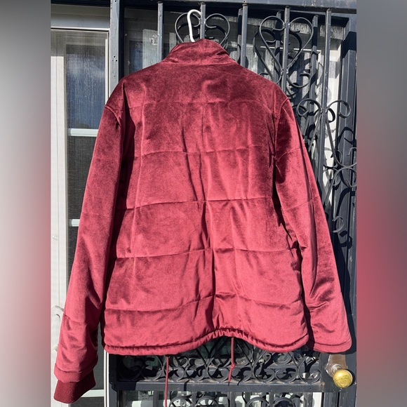 Velour Bubble Coat - Picture 4 of 6